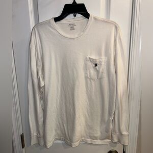 Polo Ralph Lauren Men’s Long Sleeve Shirt White Size Medium